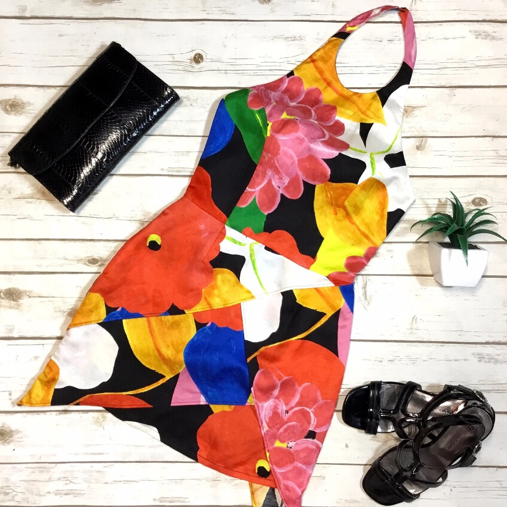 Sass & Bide Start From Scratch Floral Halter Dress - Picture 2 of 8